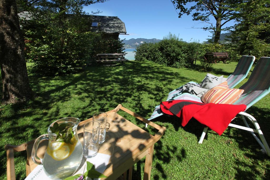 Seegasthof Gamsjaga Sankt Gilgen Exterior foto