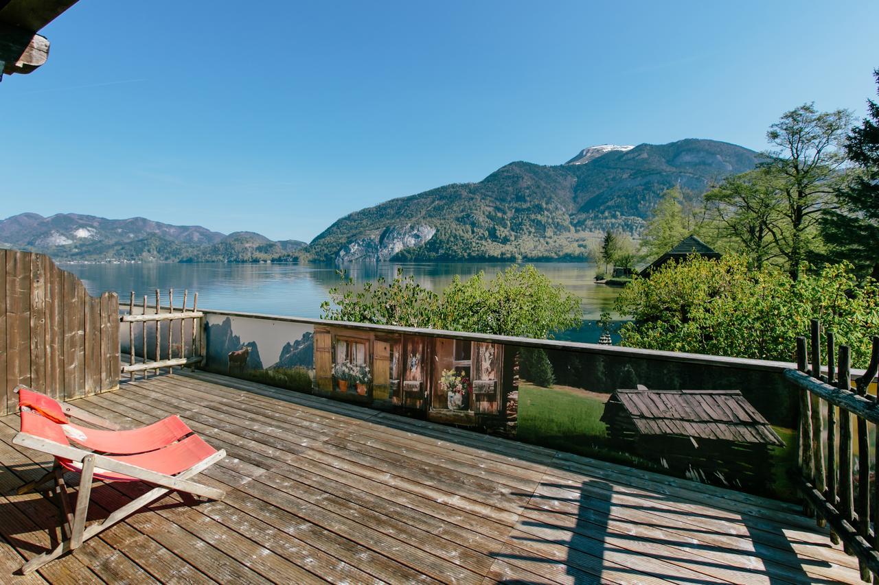Seegasthof Gamsjaga Sankt Gilgen Exterior foto